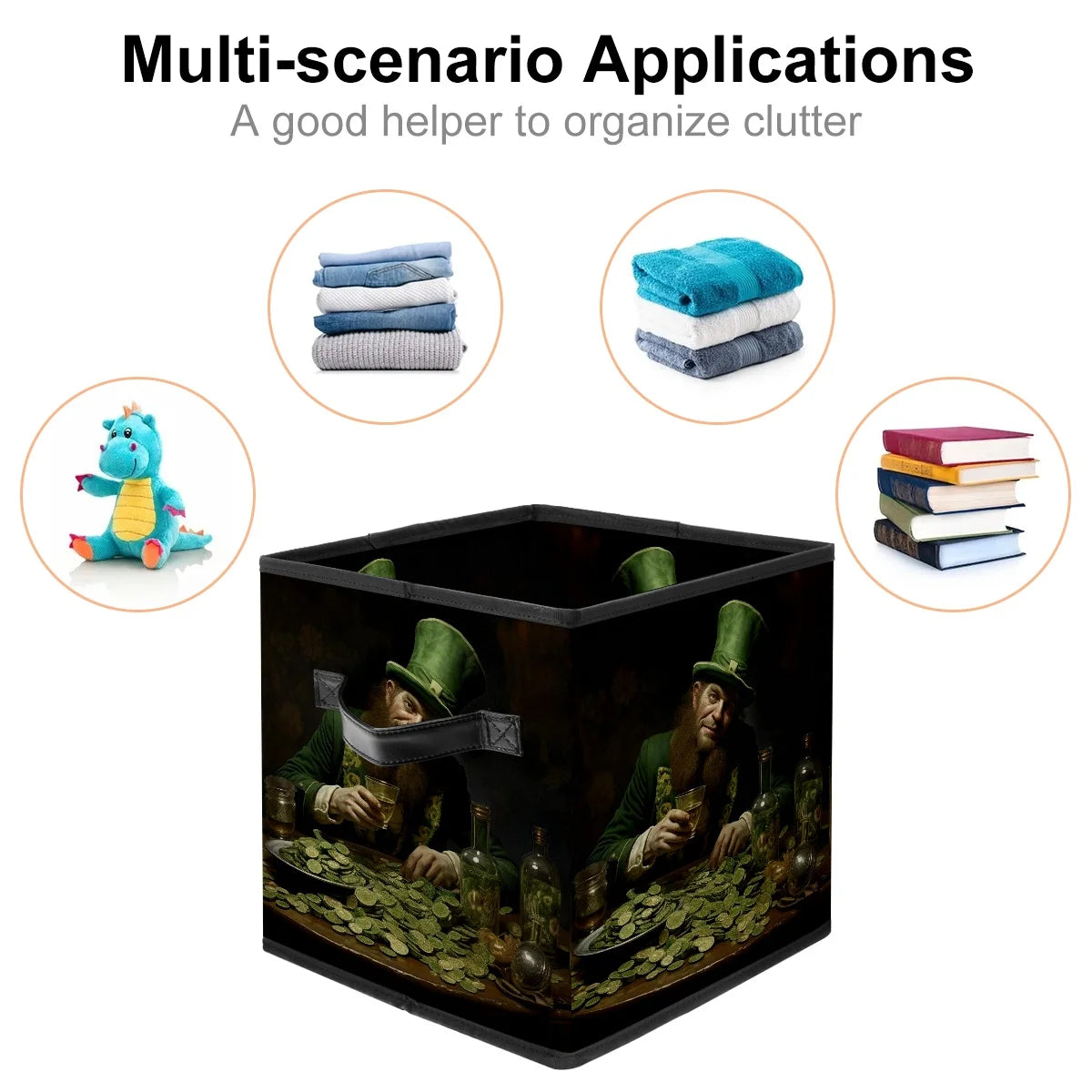 Foldable Fabric Storage Boxes W1163