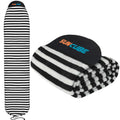 Black White Hybrid Surfboard Sock Cover H85661