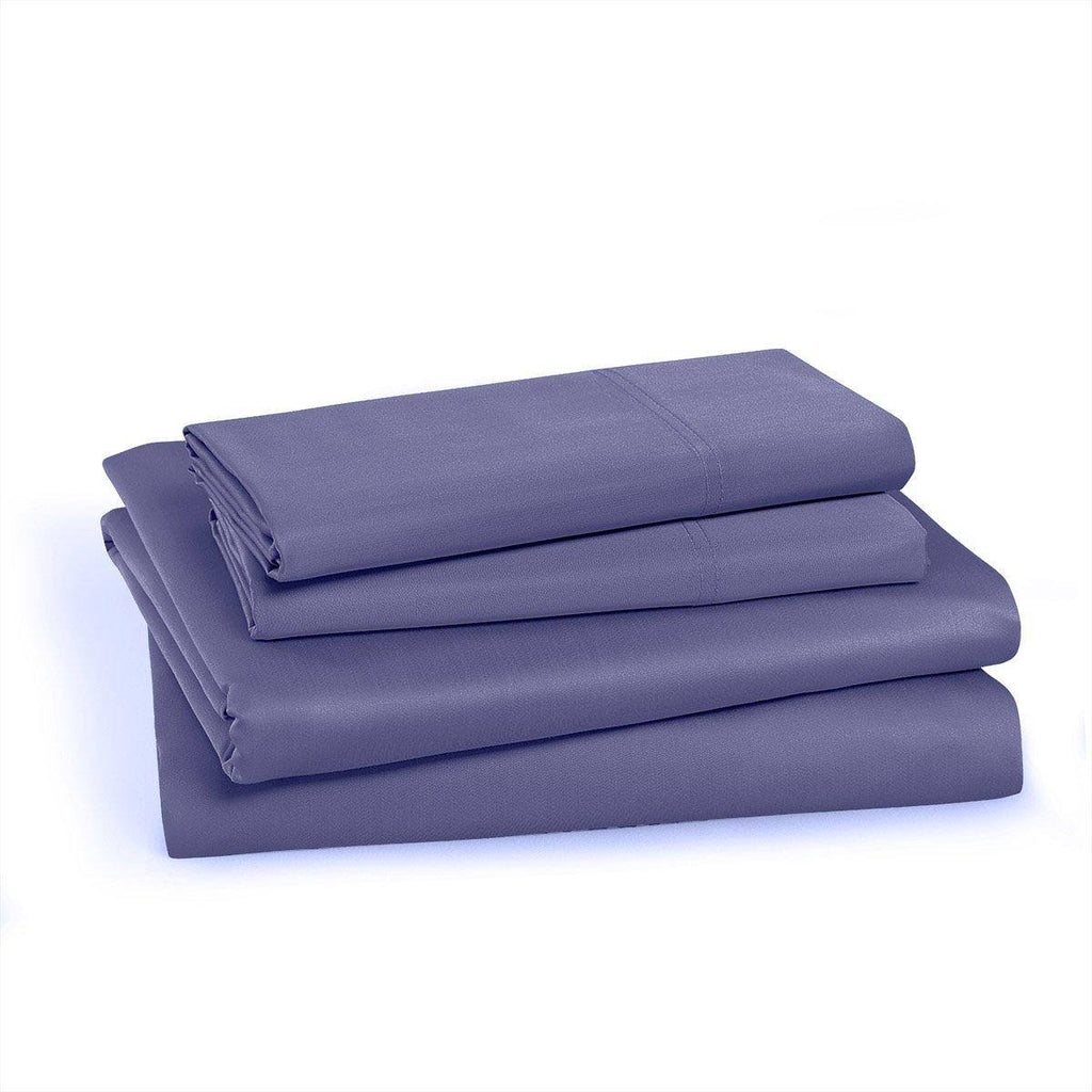 Percale Sheets Full Periwinkle D338