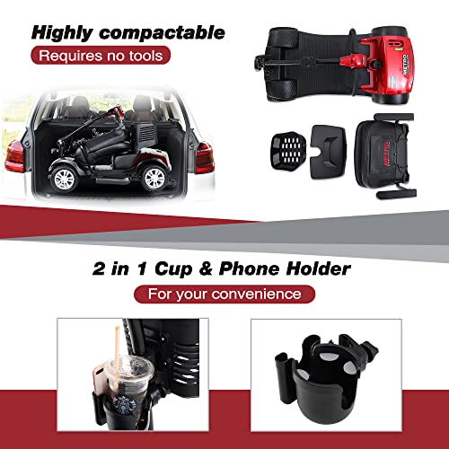 Red Electric Mobility Scooter O181