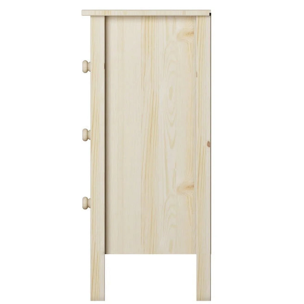 White 3 Drawer Extra Tall Nightstand F67556