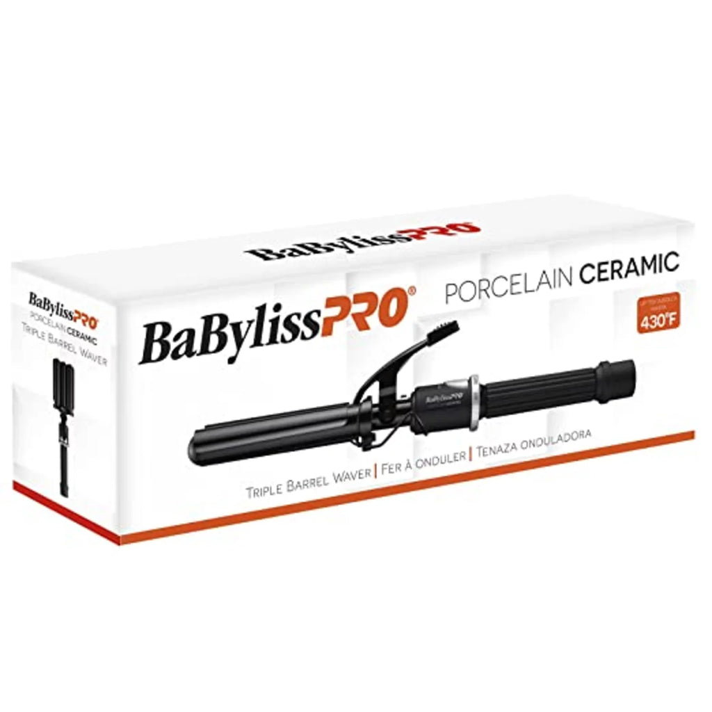 Ceramic Triple Barrel Waver S15344