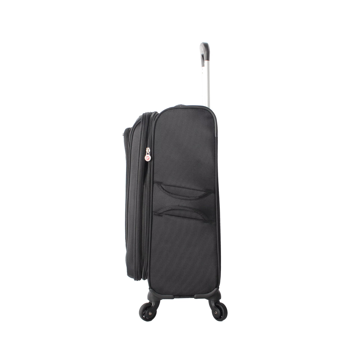 Soft Side 20” Expandable Carry-on Luggage, Black W55561