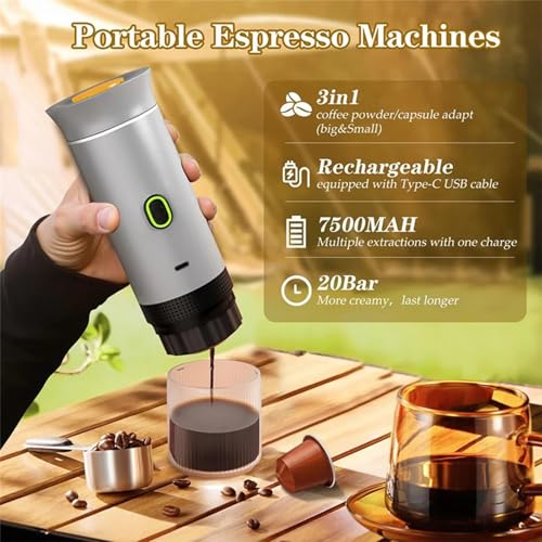 Portable 3-in-1 Capsule Coffee Maker Q93491