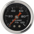 Fuel Pressure Gauge 1.5in Liquid Filled Mechanical 0-100 PSI Pack of 2 H7729