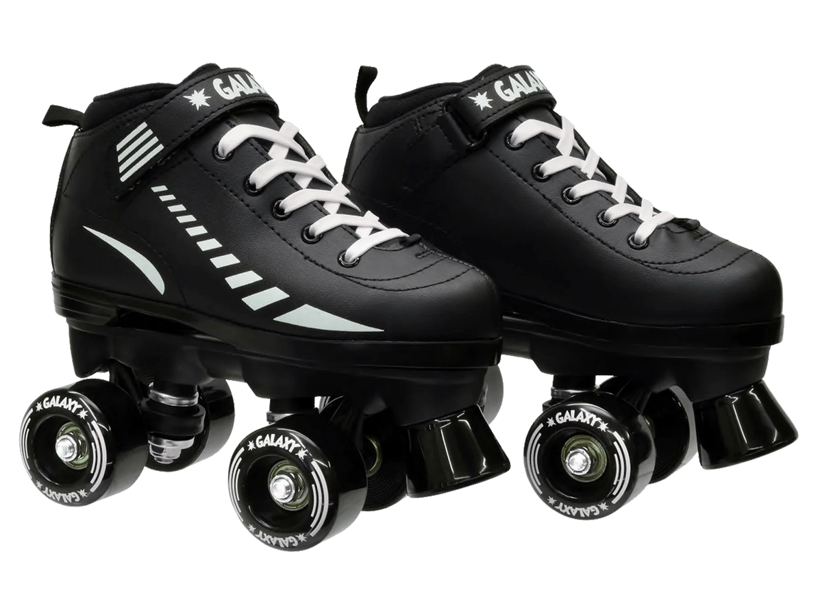 Black Quad Roller Skates - Size 3 T4366