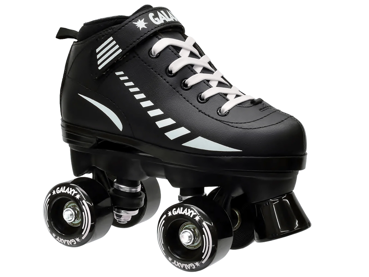 Black Quad Roller Skates - Size 3 T4366