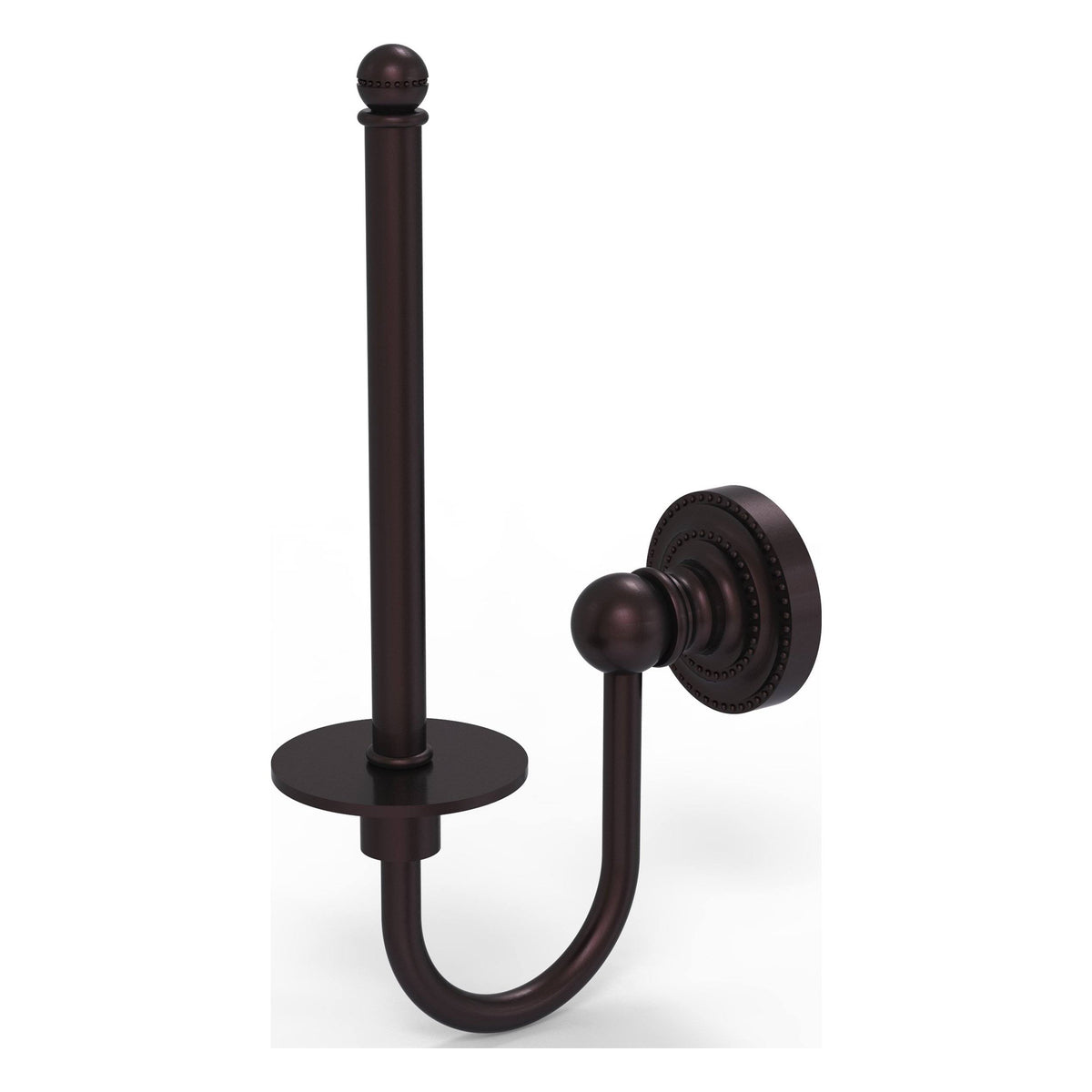 Antique Bronze Upright Toilet Tissue Holder F33135