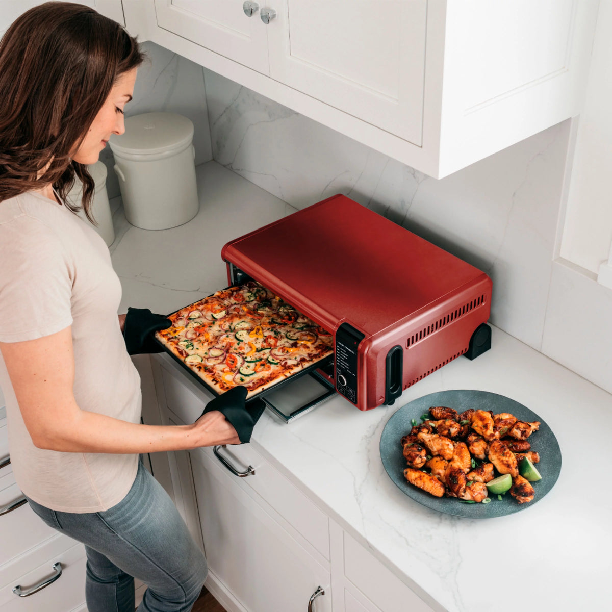 8 in 1 Digital Air Fry Toaster Oven X668593