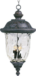 Bronze 3-Light Outdoor Hanging Lantern E90892