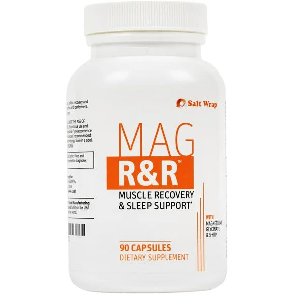 Magnesium Glycinate Muscle Relaxation Supplement 90 Capsules R109