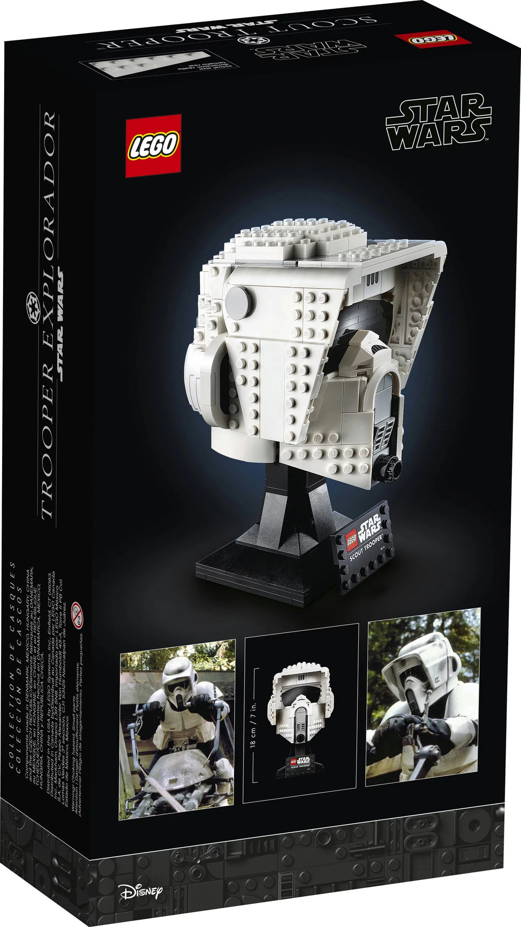 Star Wars Scout Trooper Helmet 471 Pieces Building Toy H982