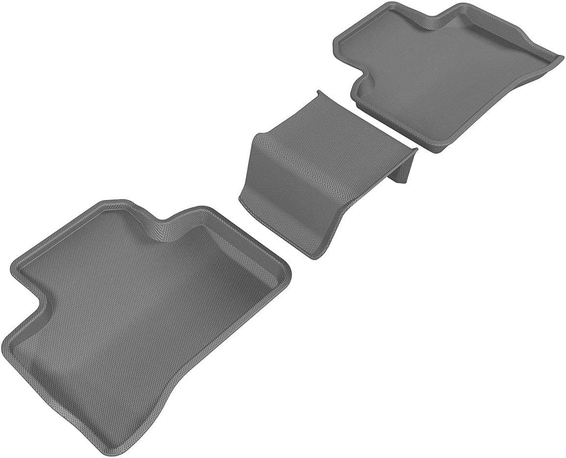 All-Weather Floor Mats Car Floor Liners 1st & 2nd Row Black K3345