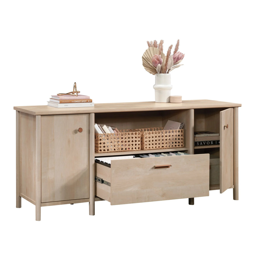 Natural Maple Engineered Wood Credenza V78712