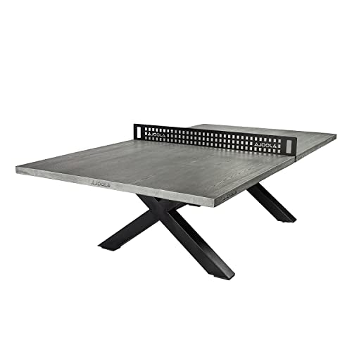Outdoor Table Tennis Table with Steel Ping Pong Net Set V44001