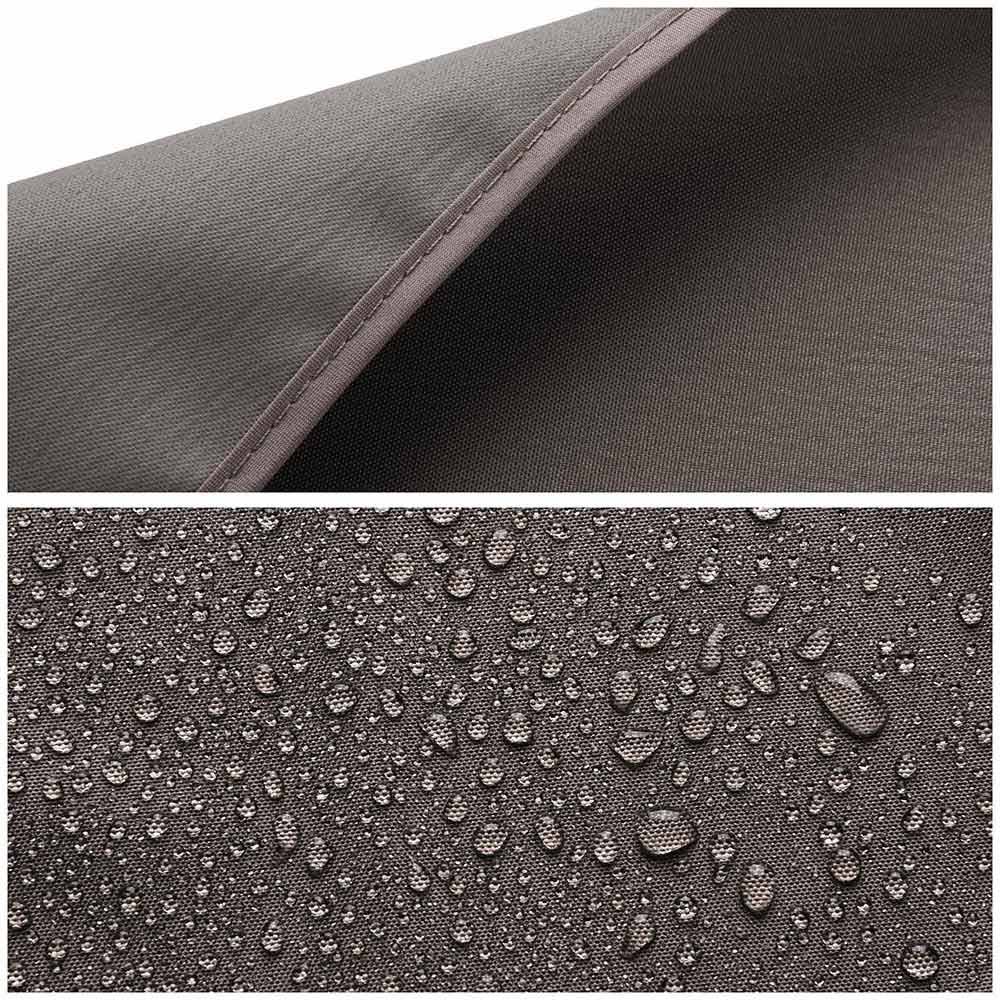 2-Tier 12x10 Gazebo Canopy Top Replacement Brown Y469813