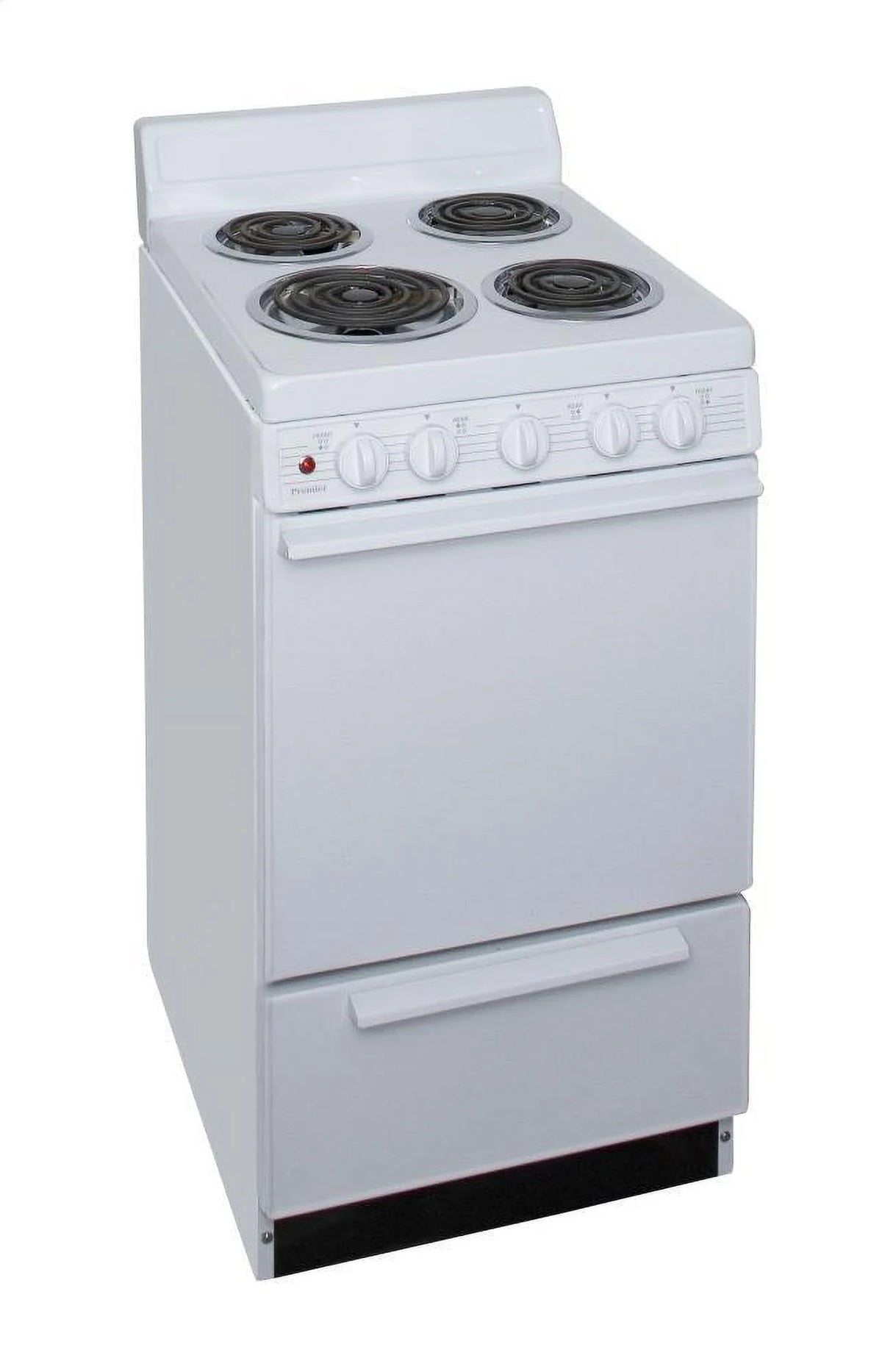 20" Freestanding Coil Electric Range White Q4308