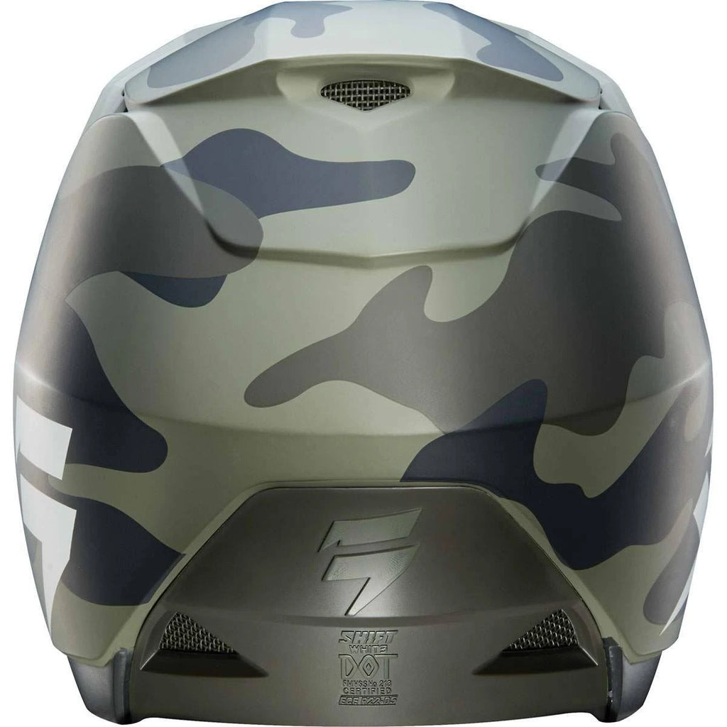 White Camo Helmet T141240