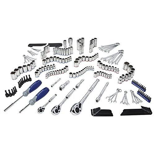 227-Piece Standard (SAE) and Metric Mechanic's Tool Set with Hard Case K9532