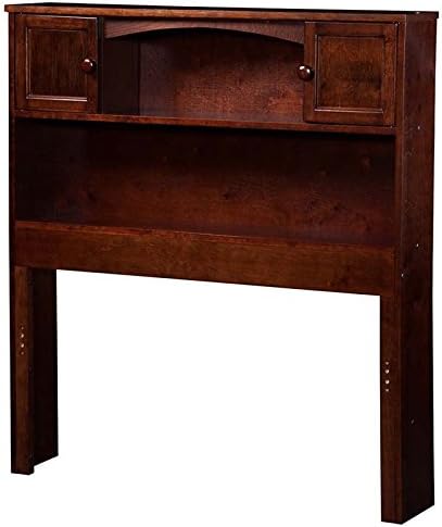 Twin Bookcase Headboard in Walnut Y7853