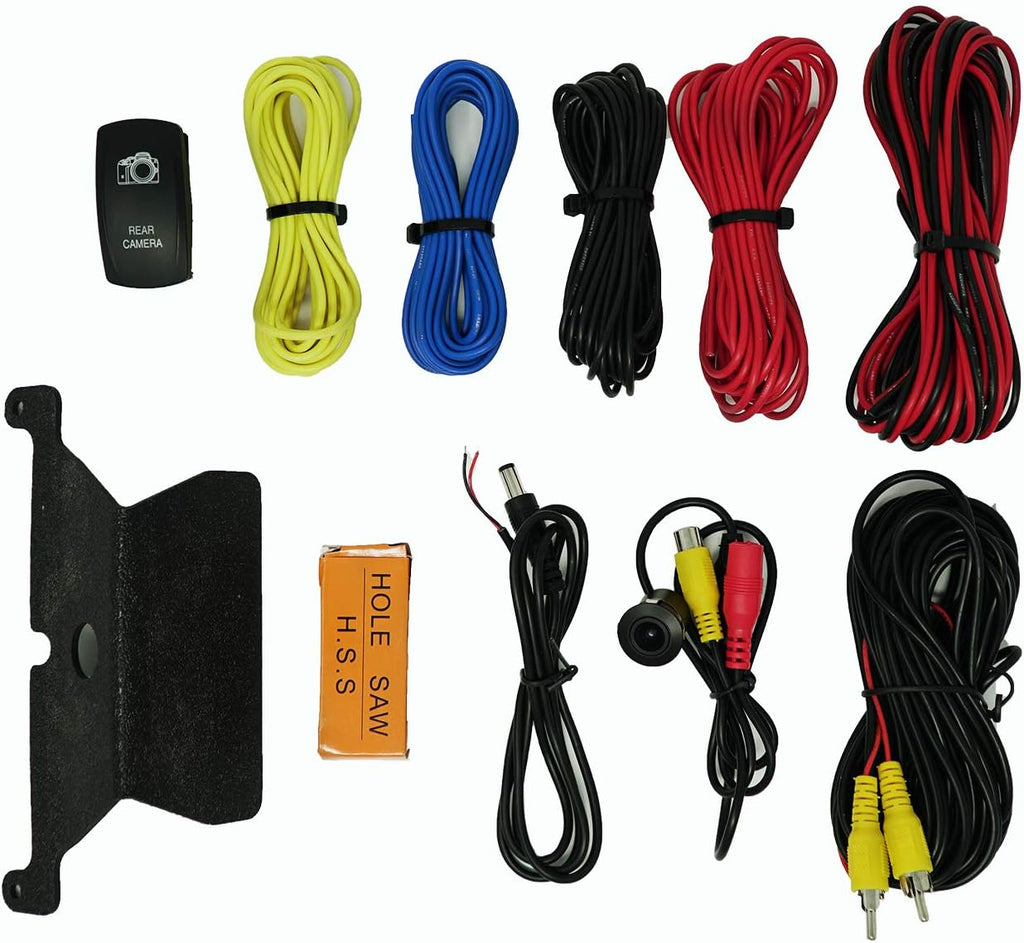 UTV Stereo Rear View Camera Kit with Mount & Switch I71144