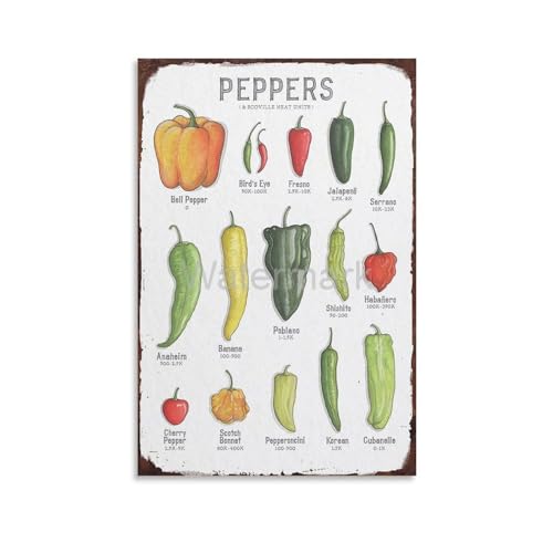 16x24inch Laminated Kitchen Poster R1289