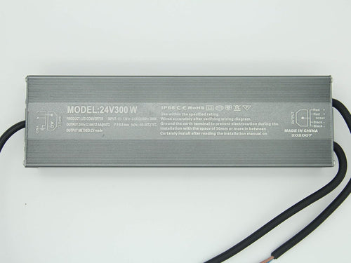 300W Waterproof IP68 LED Driver 90V-130V AC to 24V DC S299174