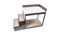 Brown Multi-Level Bed and Step System for Dogs Cats J8524