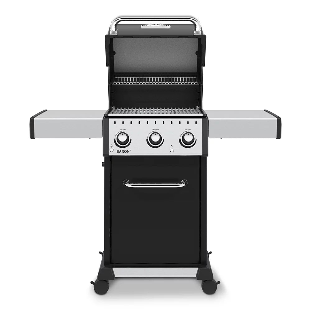3-Burner Black Natural Gas Grill G9495