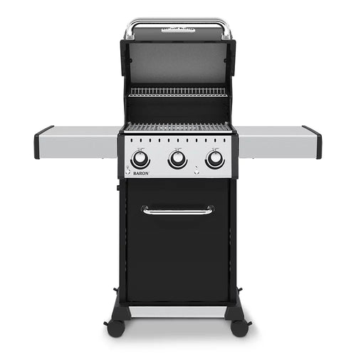 3-Burner Black Natural Gas Grill G9495