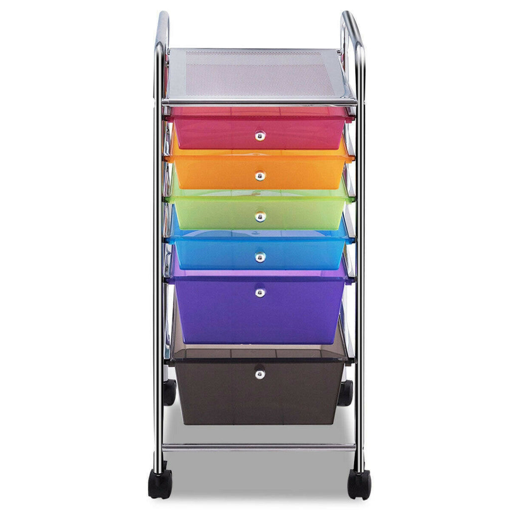 6 Drawers Rolling Storage Cart U94256