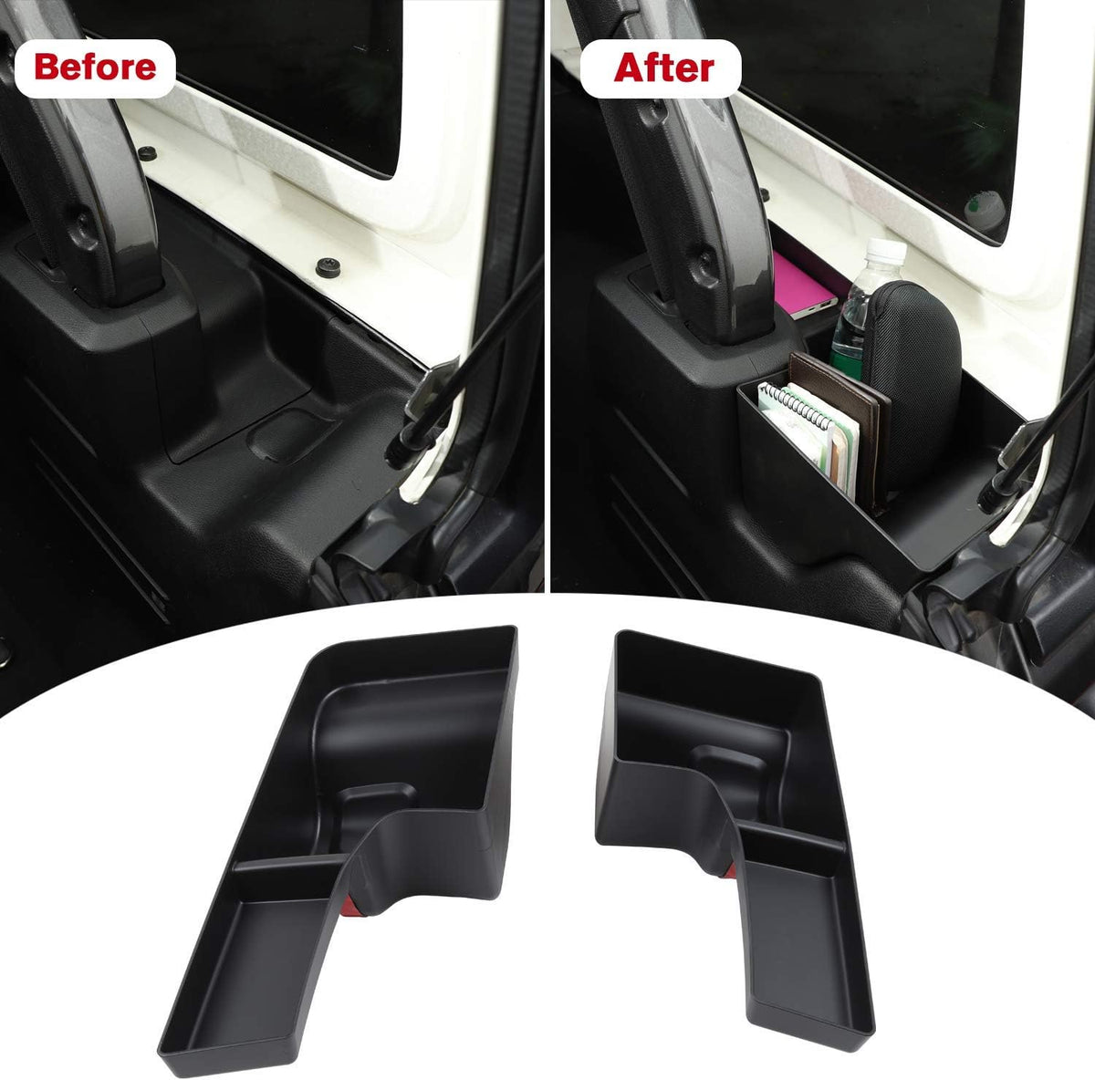Trunk Storage Tray Organizers Rear Cargo Side Box J378