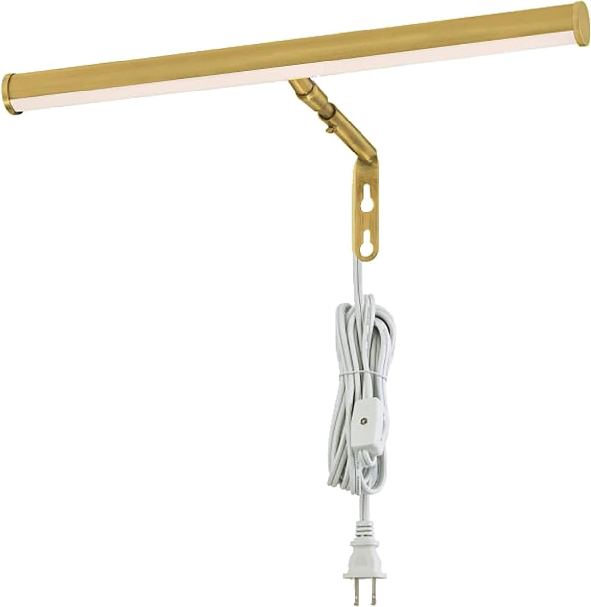 7-Inch 15-Watt Wall Mount Picture Light Polished Brass M3876