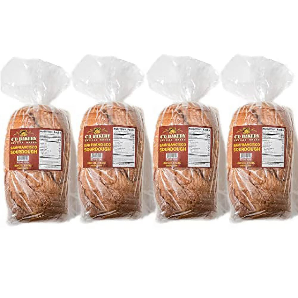 Artisan Bread Sourdough Sliced Sandwich Loaf Multipack (Pack of 4 Loaves) G220