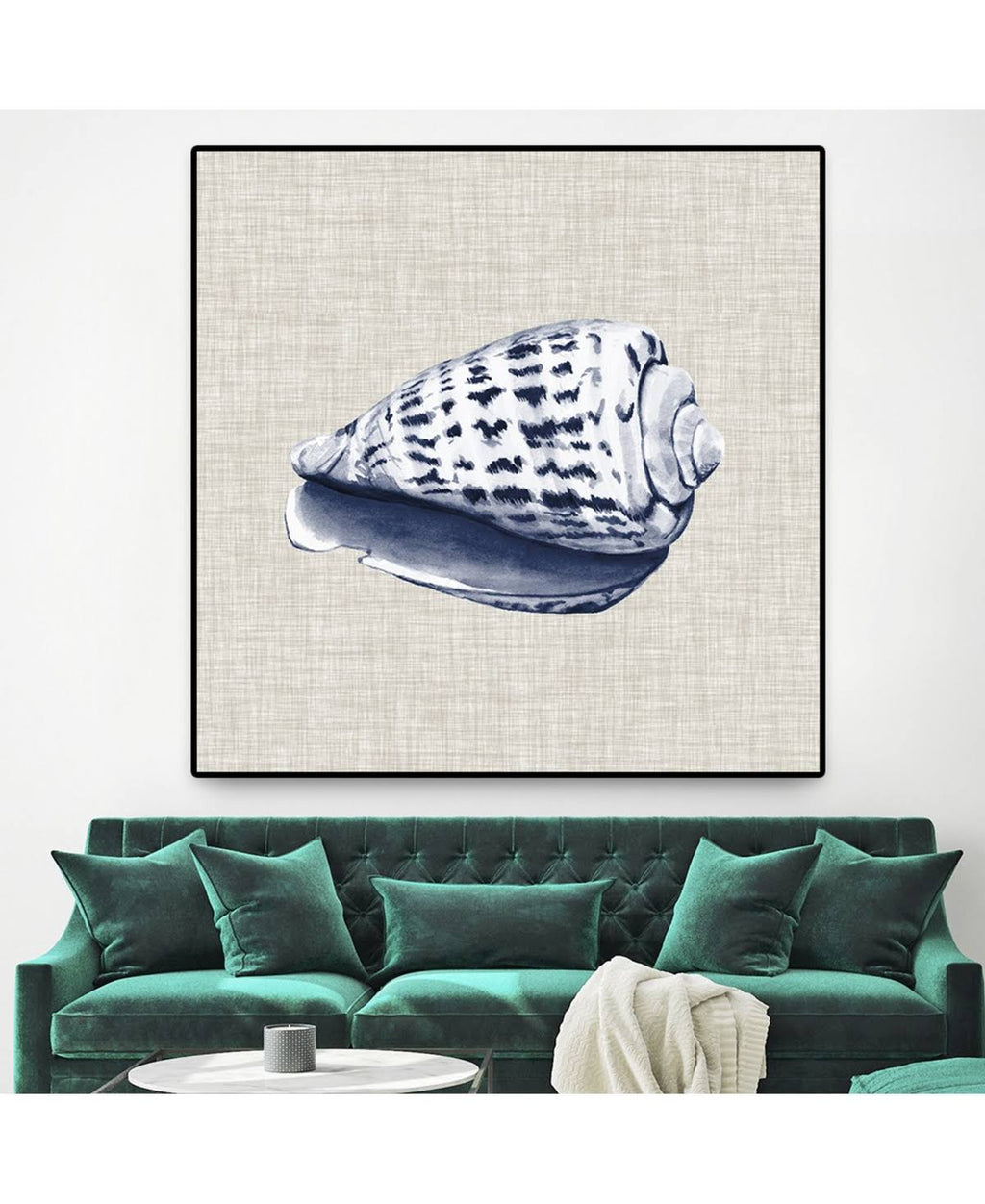 Oversized Framed Canvas 45x22 B728