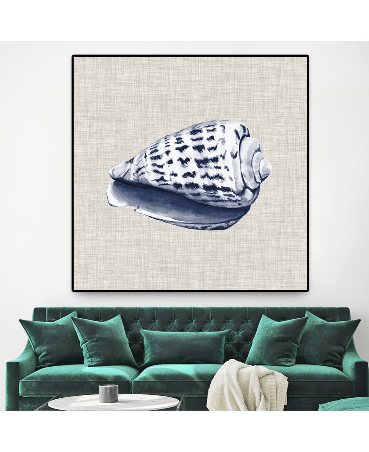 Oversized Framed Canvas 45x22 B728