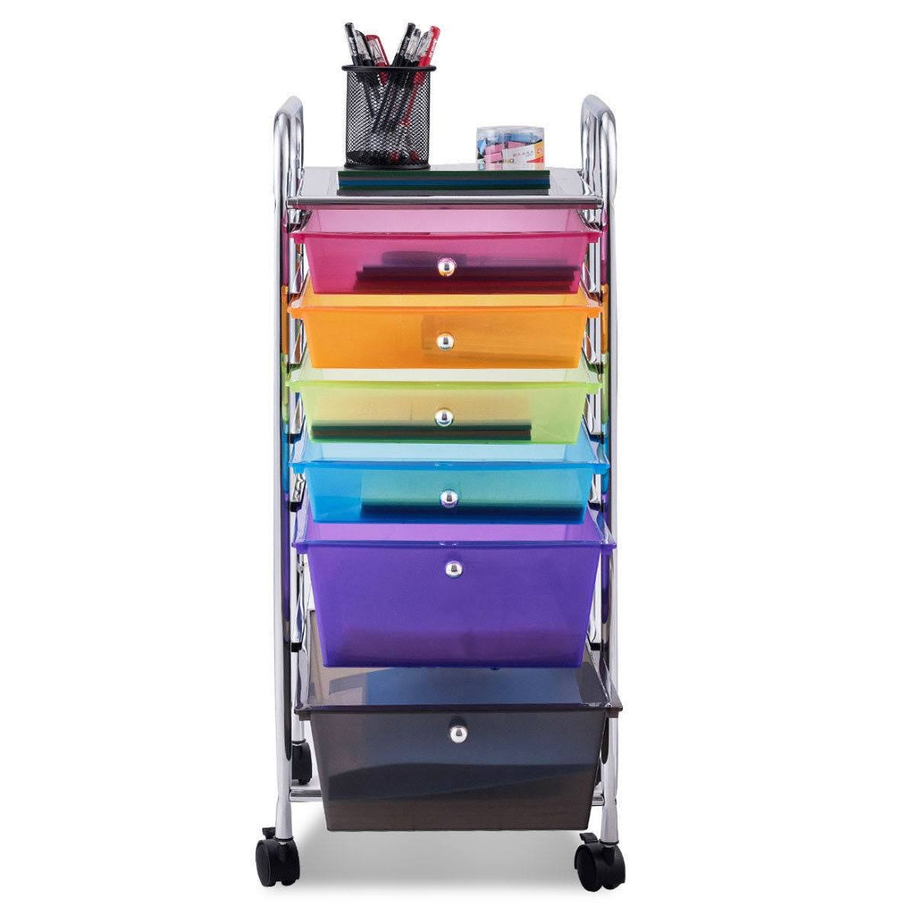 6 Drawers Rolling Storage Cart U94256