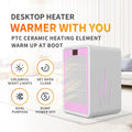 Mini Desktop Heater with LED Night Light K5164