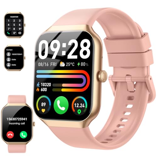 1.96 HD Smartwatch with Heart Rate, Sleep Monitor, IP68 Waterproof A8964
