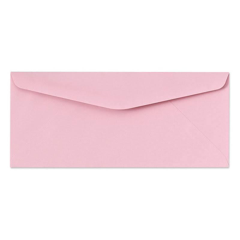 #10 Pastel Pink Envelopes 1000/BX B6751