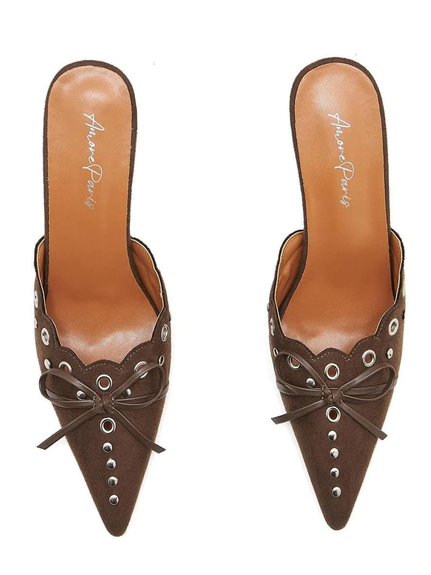Pointed High Heels Sandals I43076
