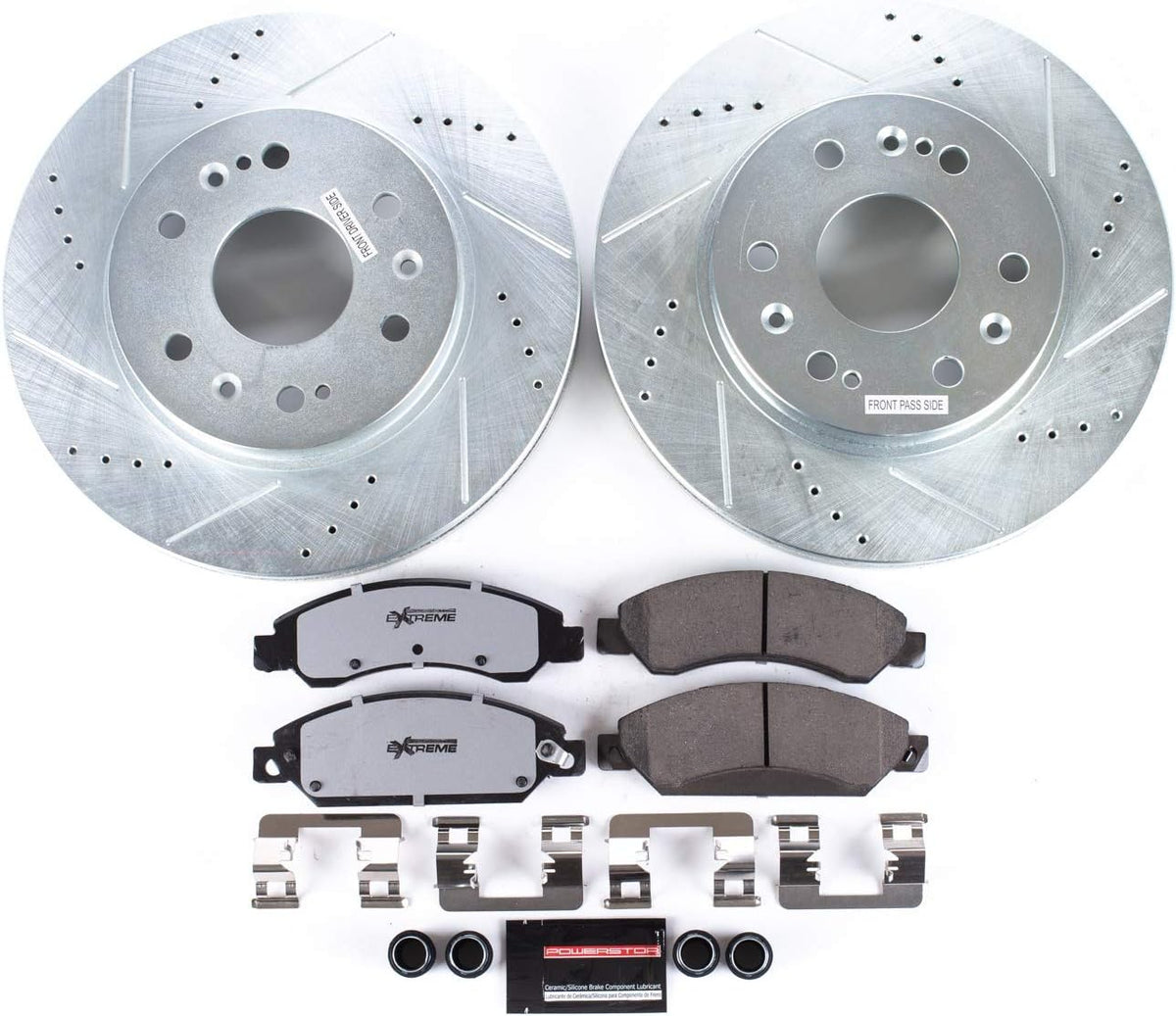 Front Z36 Truck & Tow Carbon Fiber Ceramic Brake Kit R17148