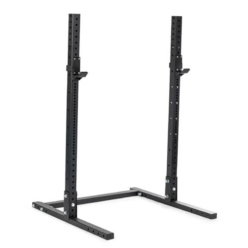 72-inch Squat Stand with 1,000 LB Capacity and Reinforced J-Hooks C6326