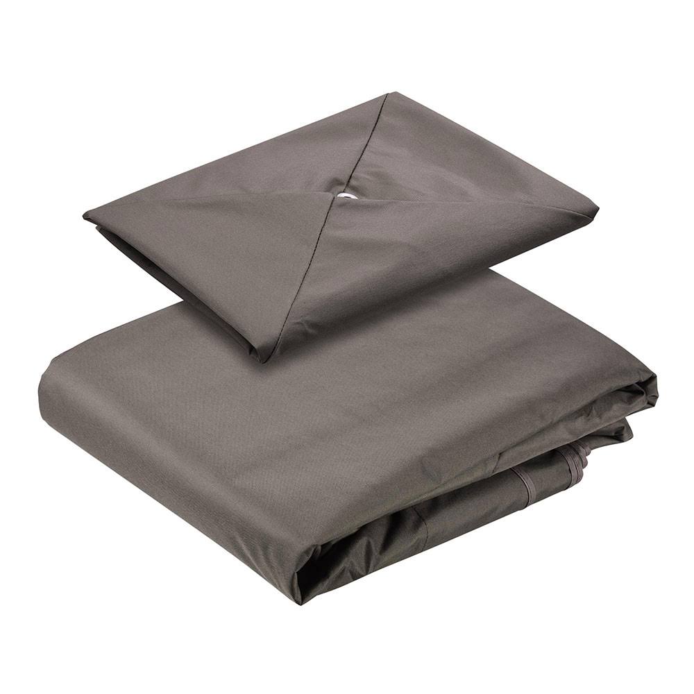 2-Tier 12x10 Gazebo Canopy Top Replacement Brown Y469813