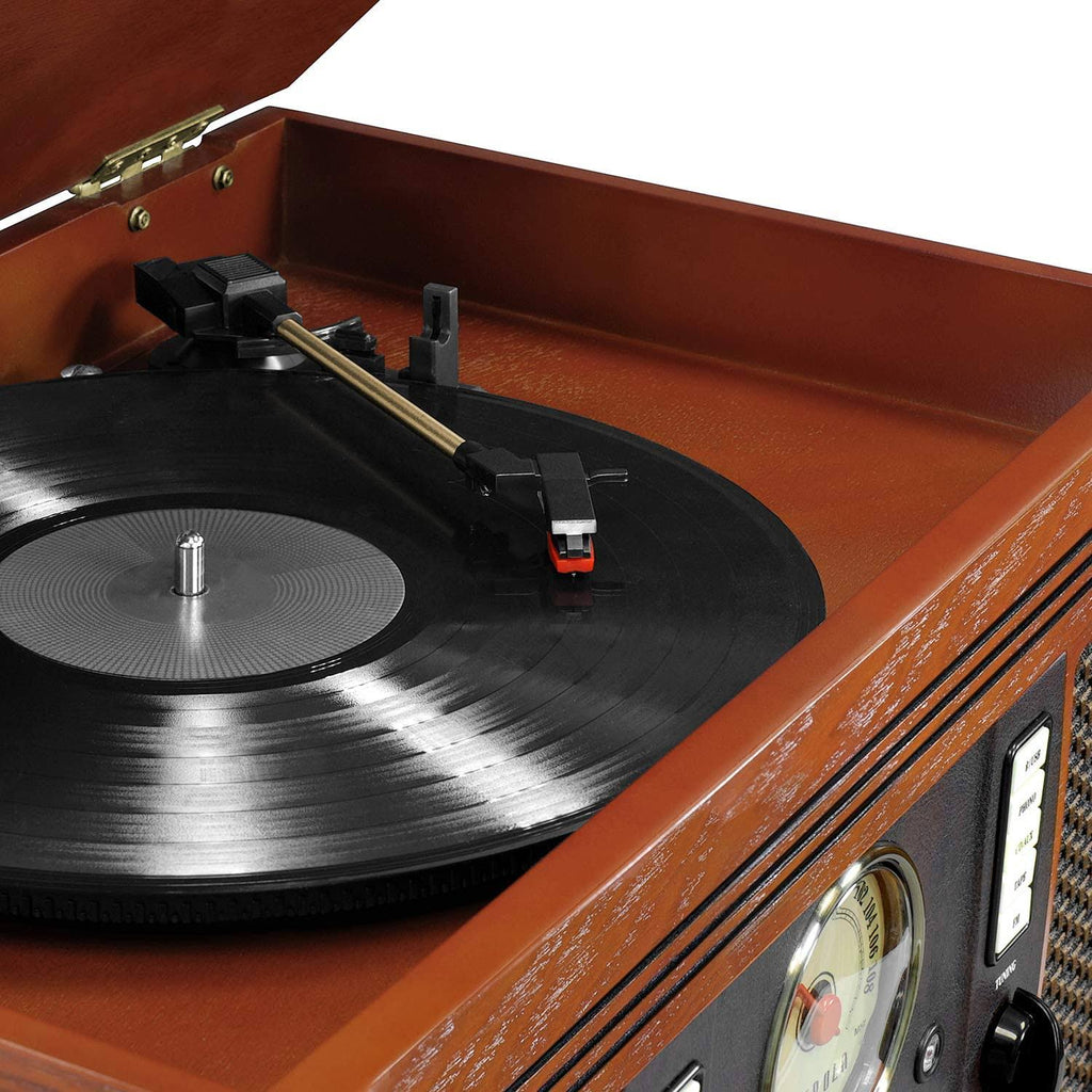 Wooden Turntable with Bluetooth Y4205