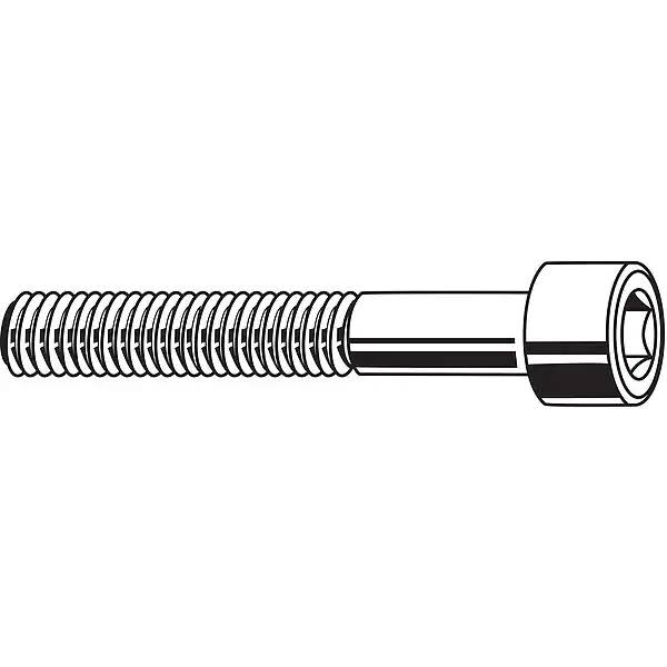 5/16x22-18 Zinc Plated Alloy Steel Socket Head Cap Screw Y60729