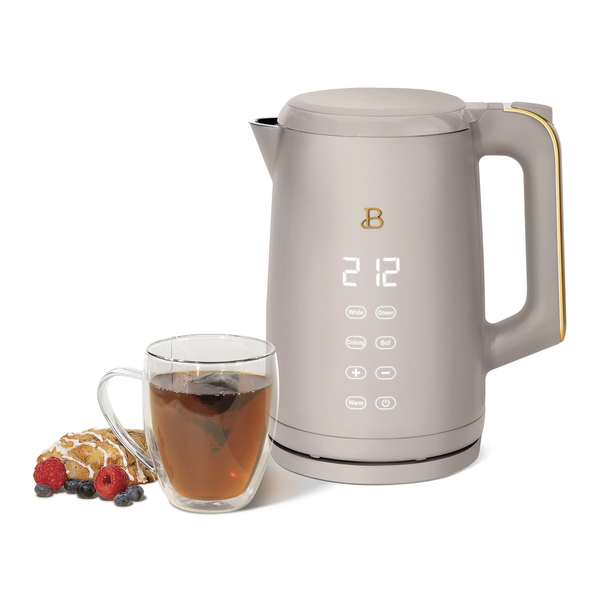 1.7-Liter Electric Kettle 1500 W Porcini Taupe R6519