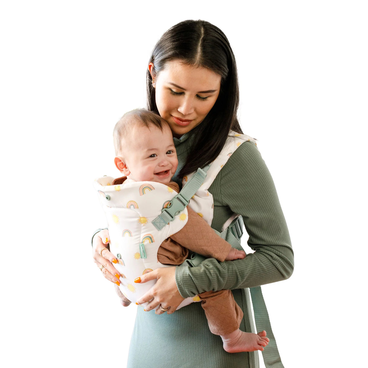 Convertible Baby Carrier 4-Position 8-32lbs Sandy Tan D68790