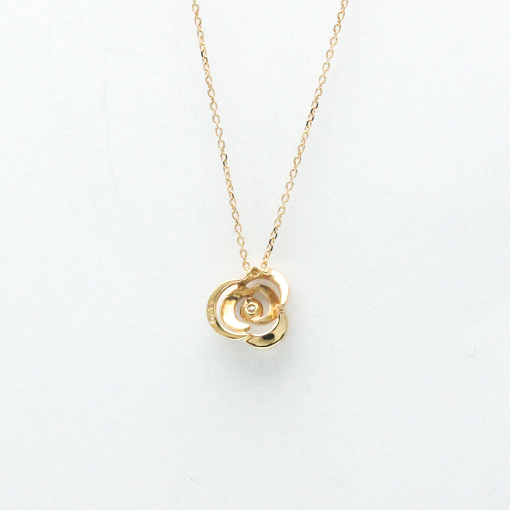 Pink Gold Diamond Pendant Necklace H388562