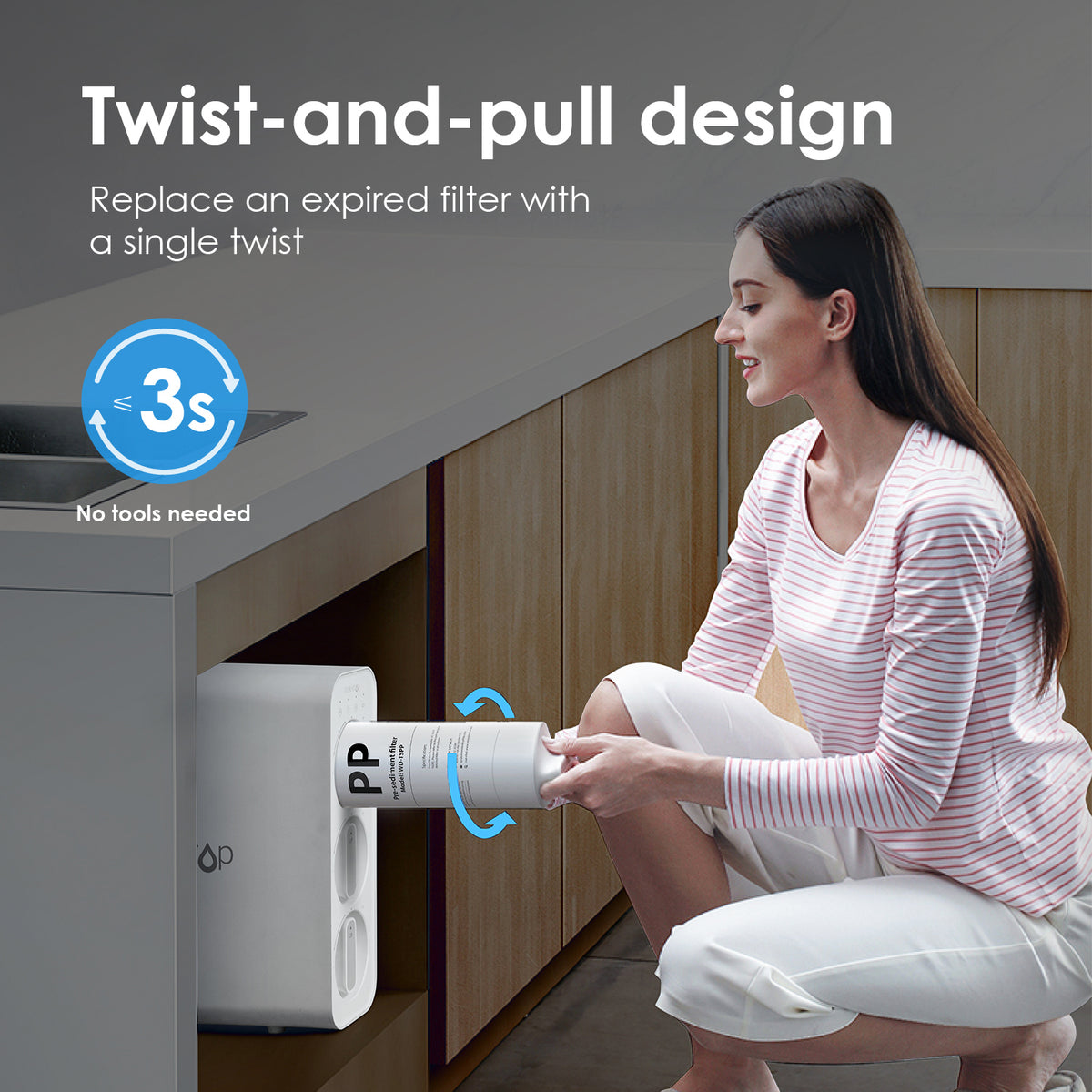 Under Sink Water Filter System M824